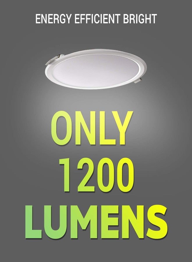 سيسكا SYSKA Rdl LED Slim Downlight (ضوء نهاري بارد، بولي كربونات) (أصفر، SSK-RDL-R-12W، 2، SSK-RDL-R-12W-3000K) - Image 4
